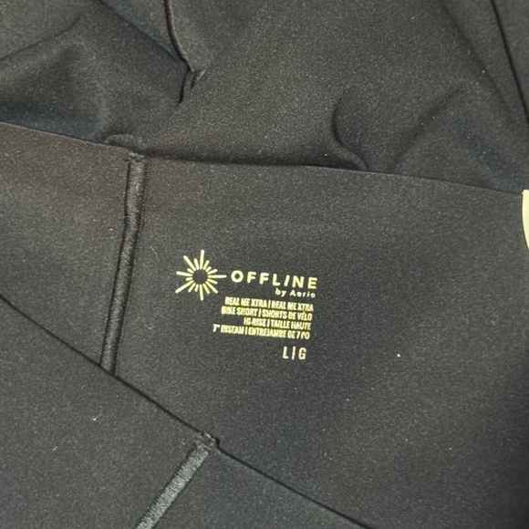 OFFLINE By Aerie Real Me XTRA Hold Up! Pocket 7" Bike Short NEW WITH TAGS - Picture 10 of 10